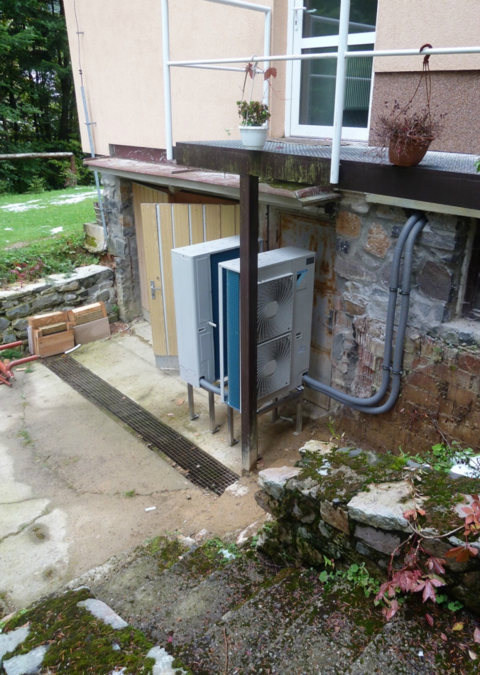 2x Tepelné čerpadlo Daikin Altherma HT - komerčný objekt, Donovaly