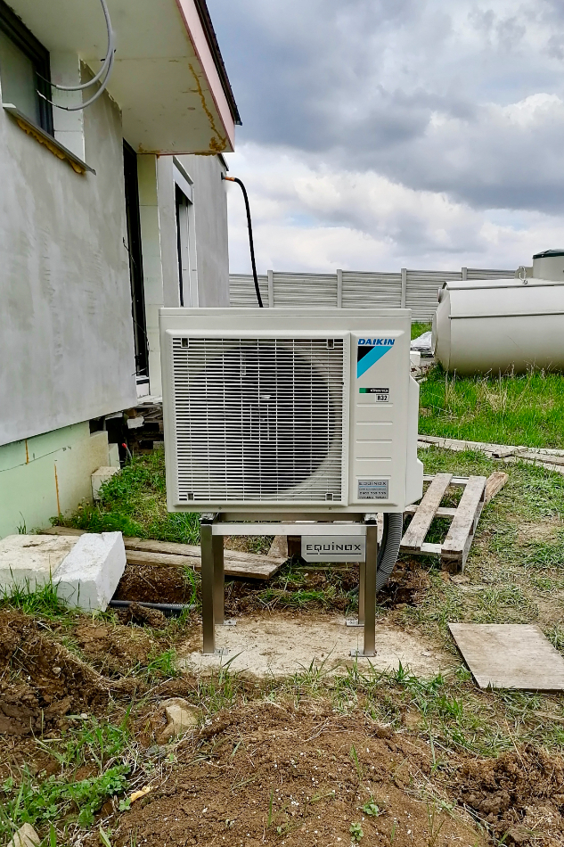Tepelné čerpadlo Daikin Altherma 3 – rod. dom, Banská Štiavnica