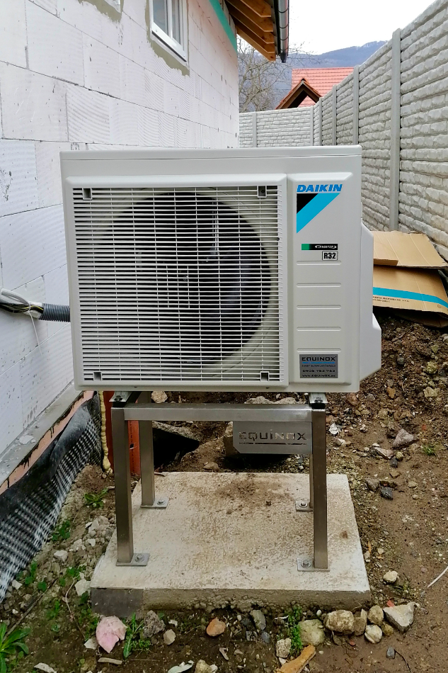 Tepelné čerpadlo Daikin Altherma 3 – rod. dom, Tekovská Breznica